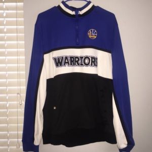 GOLDEN STATE WARRIORS ZIP UP JACKET/TURTLE NECK